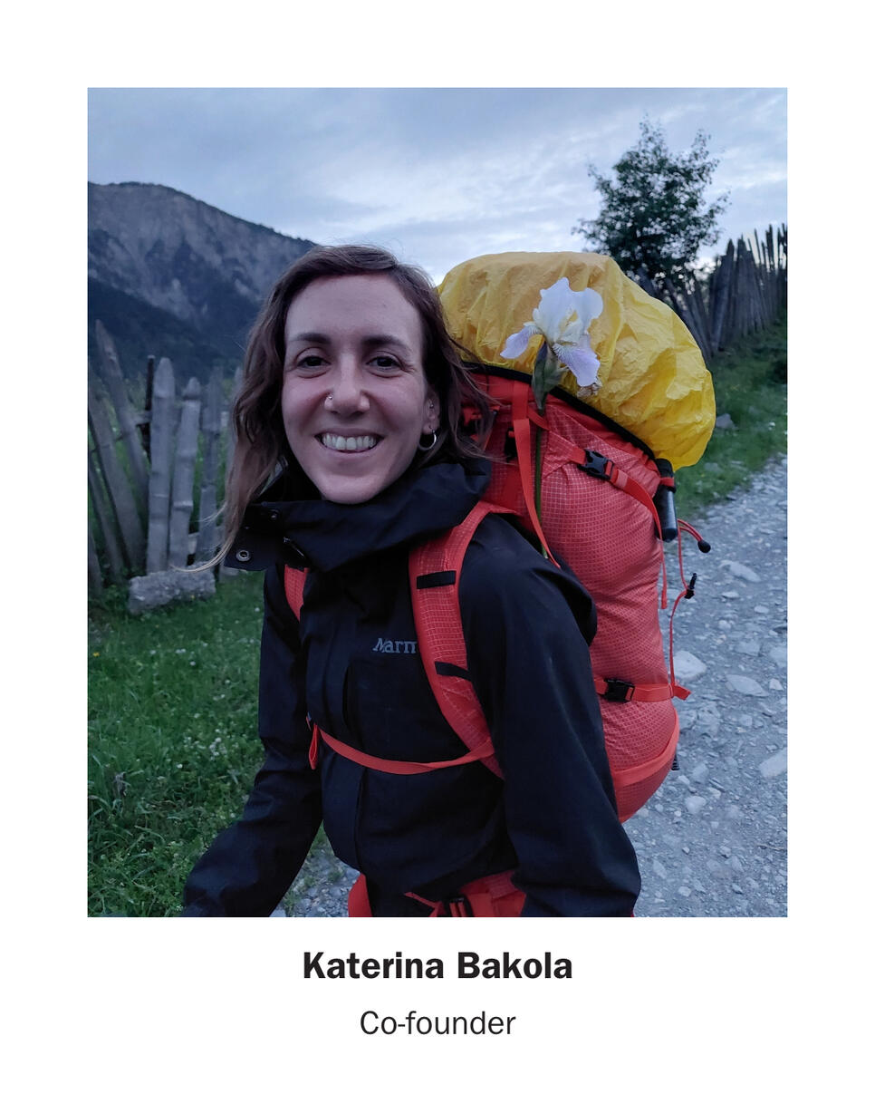 Katerina Bakola – Co-founder &amp; President: Leads the vision and fundraising efforts.